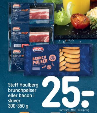 REMA 1000 Steff houlberg brunchpølser tilbud
