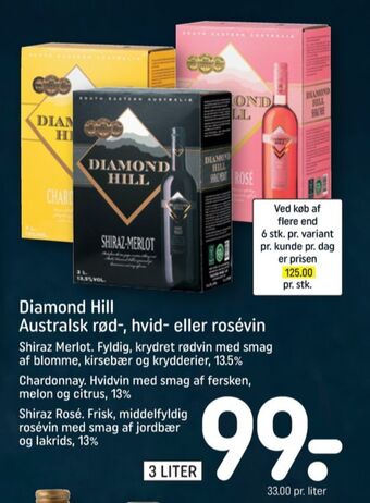 REMA 1000 Ukendt australsk rødvin tilbud