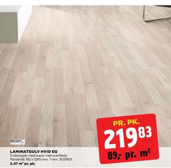 jem & fix Readyfix laminatgulv tilbud
