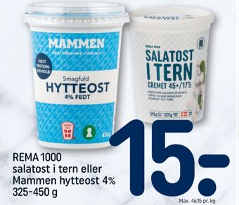 REMA 1000 Mammen hytteost tilbud