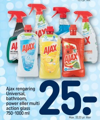 REMA 1000 Ajax rengøring - universal tilbud