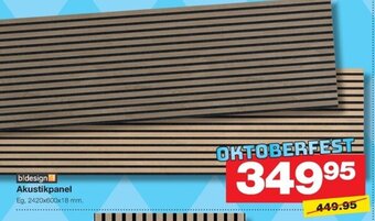 Bauhaus Akustikpanel tilbud