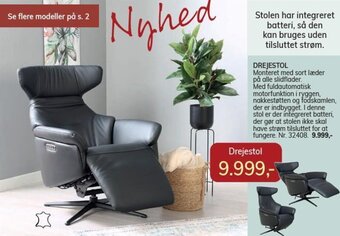 Daells Bolighus DREJESTOL tilbud
