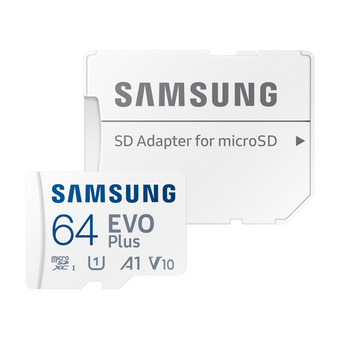 Expert Samsung evo plus 64 gb micro-sd med sd adapter tilbud