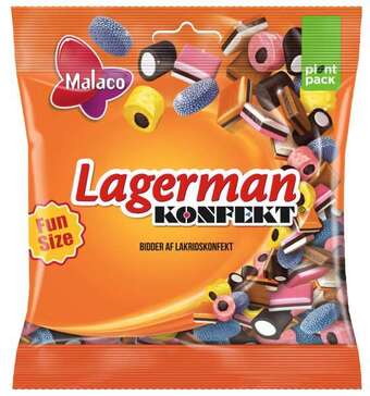 REMA 1000 Lagerman konfekt, 120 g tilbud