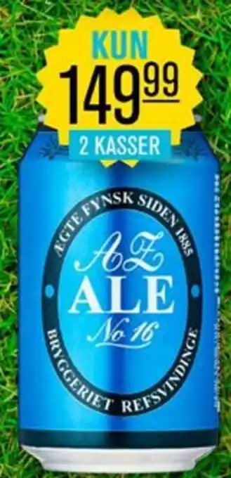 Refsvindinge Bryggeriet Vestfyen 2 Kasser