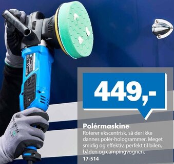 Biltema Polérmaskine tilbud