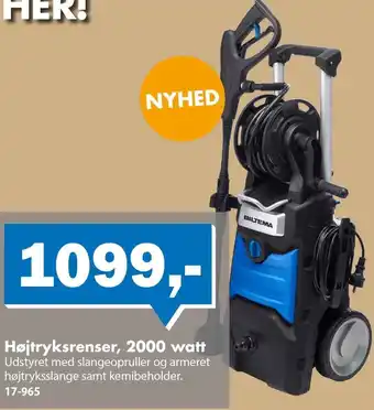 Biltema Højtryksrenser 2000 watt tilbud