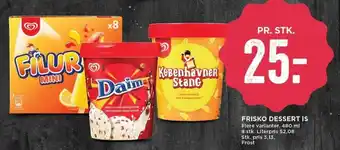 MENY Frisko Dessert Is 480 ml tilbud