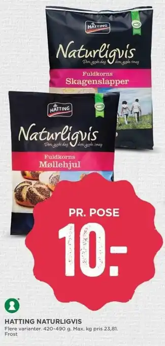 MENY Hatting Naturligvis 420-490g tilbud