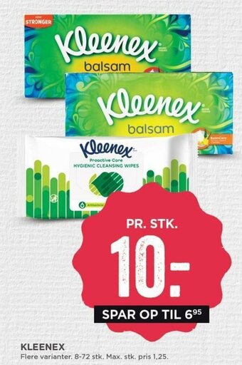 MENY Kleenex tilbud
