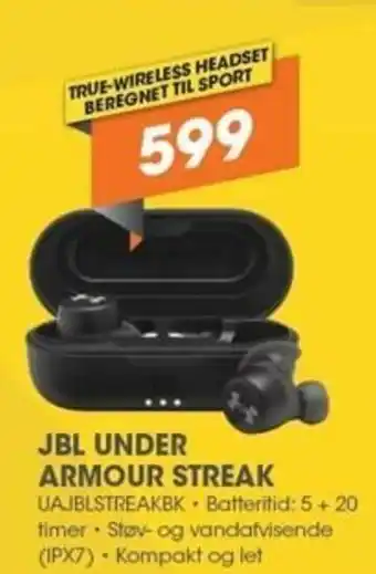 Expert JBL Under Armour Streak tilbud
