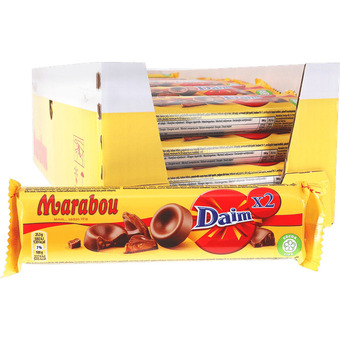 Marabou - marabou dobbelte daimrullar 35-pak