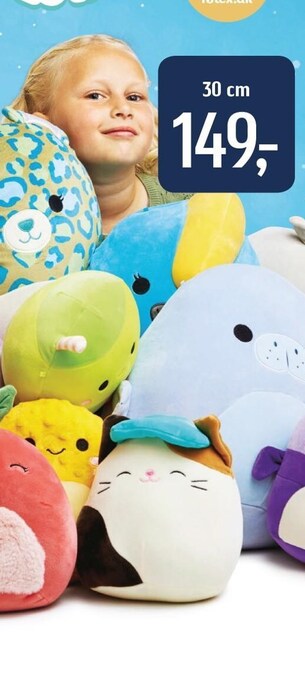 Føtex Squishmallows 30 cm tilbud