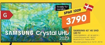 Expert Samsung 43'' 4k uhd led tv tilbud