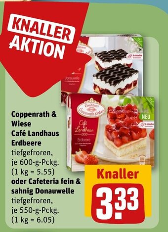 REWE DE Coppenrath & Wiese Café Landhaus Erdbeere tilbud