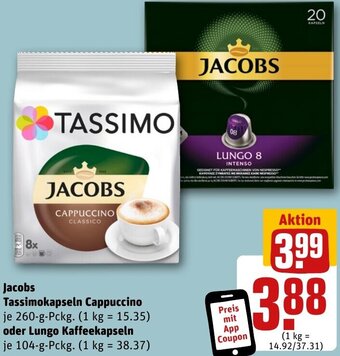 Jacobs Tassimokapseln Cappuccino