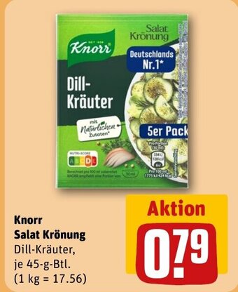 REWE DE Knorr Salat Krönung tilbud