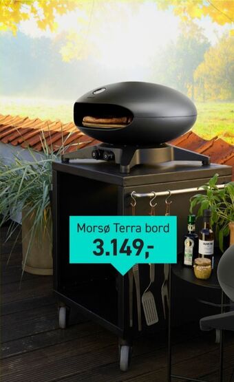Johannes Fog Morsø grillbord tilbud