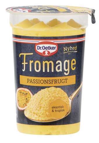 REMA 1000 Passionsfrugt fromage, 100 g tilbud