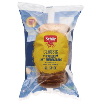 Schär | 2 x glutenfrit brød skiveskåret | brød, kiks & kager > brød & knækbrød