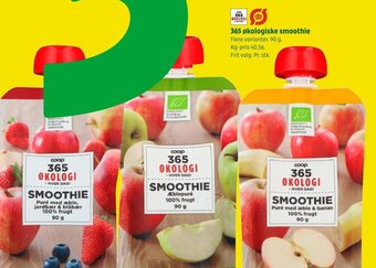 Coop 365 365økologiske smoothie tilbud