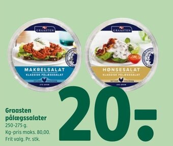 Coop 365 Graasten pålægssalater tilbud