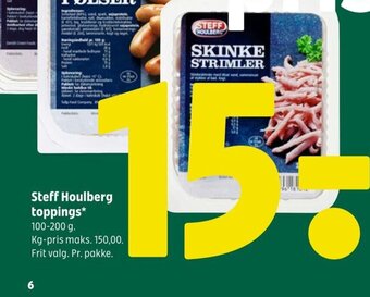 Coop 365 Steff Houlberg toppings tilbud