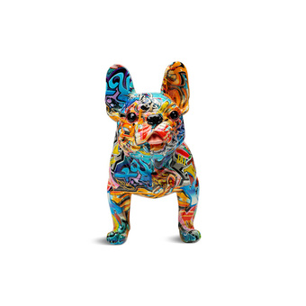 Streetart bulldog