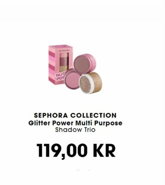 SEPHORA COLLECTION Glitter Power Multi Purpose Shadow Trio