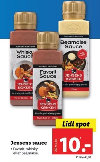 Jensens sauce