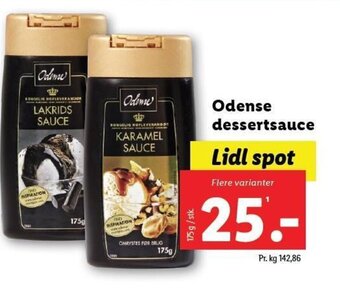 Lidl Odense dessertsauce tilbud