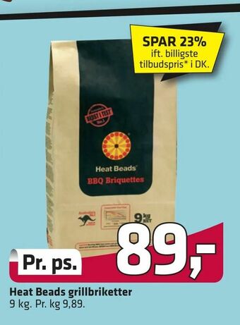 Fleggaard Heat Beads grillbriketter tilbud