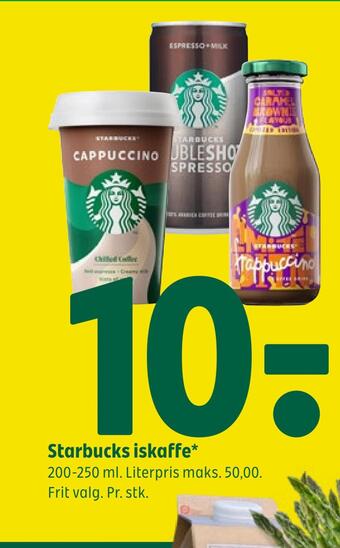 Coop 365 Starbucks iskaffe tilbud