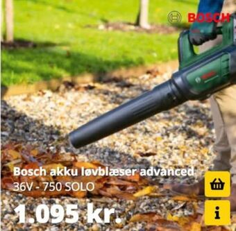 10-4 Byggecenter Bosch løvblæser tilbud