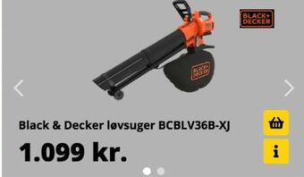 10-4 Byggecenter Black&decker løvsuger tilbud