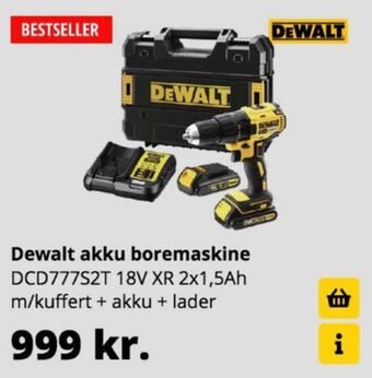10-4 Byggecenter Dewalt boremaskine tilbud