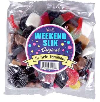 REMA 1000 Weekend slik original, 400 g tilbud