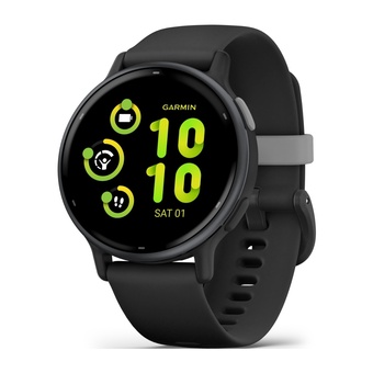 Power Garmin vivoactive 5 smartwatch black slate amoled tilbud