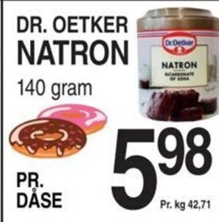 ABC Lavpris DR. OETKER NATRON tilbud