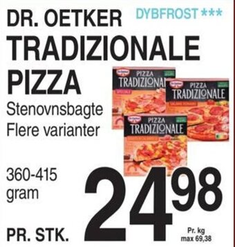 ABC Lavpris DR. OETKER TRADIZIONALE PIZZA tilbud