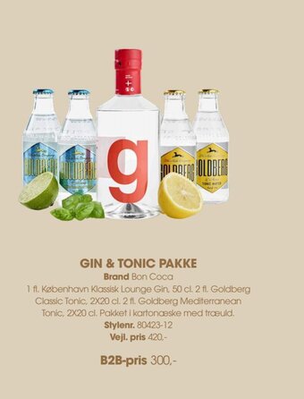 GIN & TONIC PAKKE