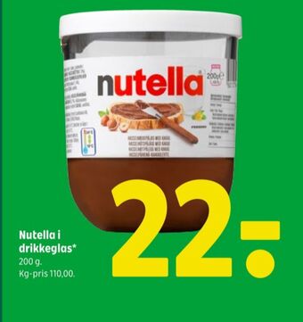 Coop 365 Nutella smørepålæg tilbud