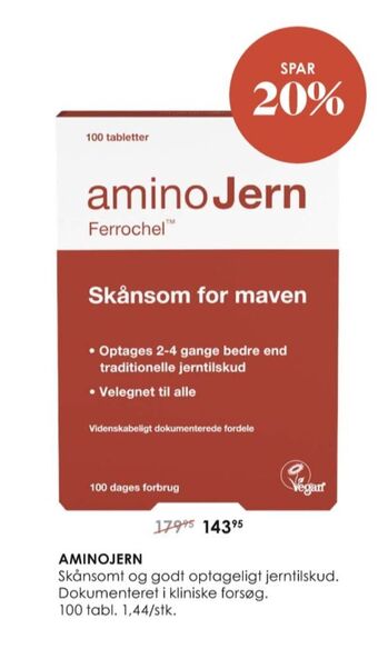 Amino jern kosttilskud