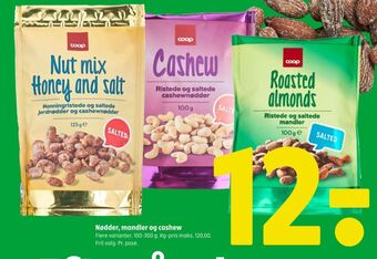 Coop 365 Coop nødder tilbud