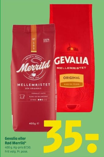Coop 365 Mellemristet kaffe formalet tilbud