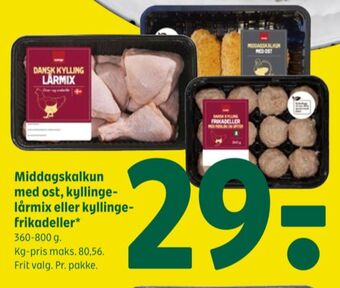 Coop 365 Coop kyllingelårmix tilbud