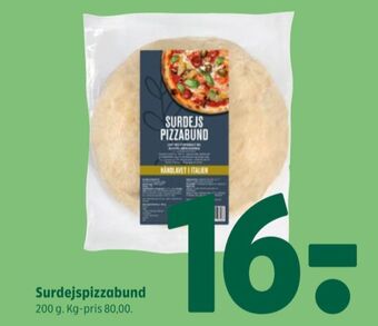 Coop 365 Ukendt pizzabunde tilbud