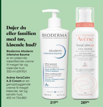 Matas Bioderma bodylotion tilbud