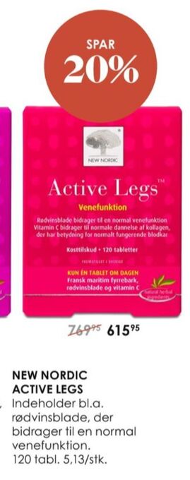 Matas New nordic kosttilskud tilbud